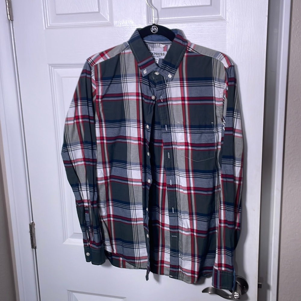 Lot of 5 express slim fit shirts